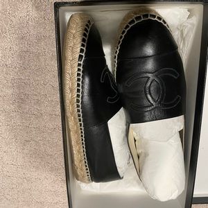 Black Chanel Espadrilles